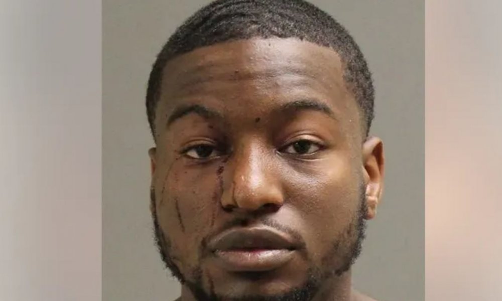 Warren Ndjipa shot a man in the face during a custody exchange at the Warren Police Department.