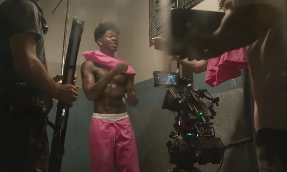 Lil Nas X industry baby behind the scenes (bts)