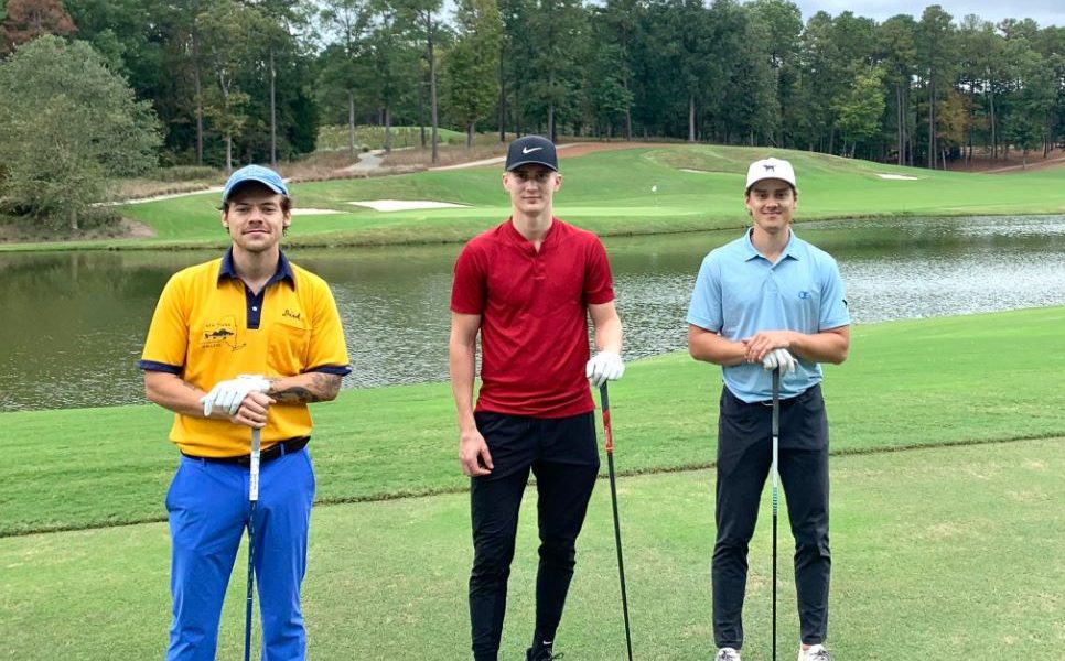 Martin Necas harry styles golf