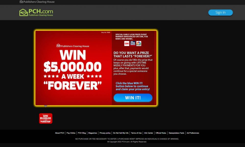 Publishers Clearing House