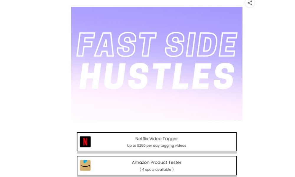 fastsidehustles