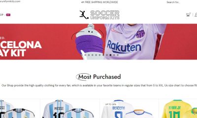 Soccer uniform kits