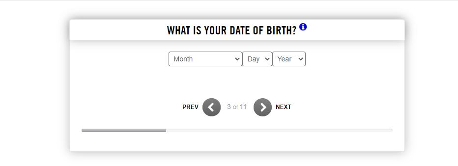 Nike product testing date of birth