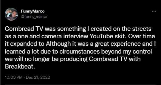 Funny Marco tweet