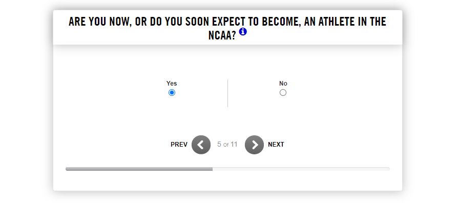 Nike product testing ncaa question