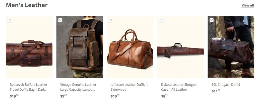 ousell leather bag