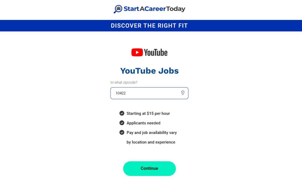 Workatyoutube.com website