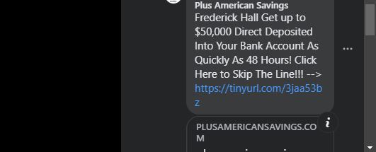 plus american savings scam