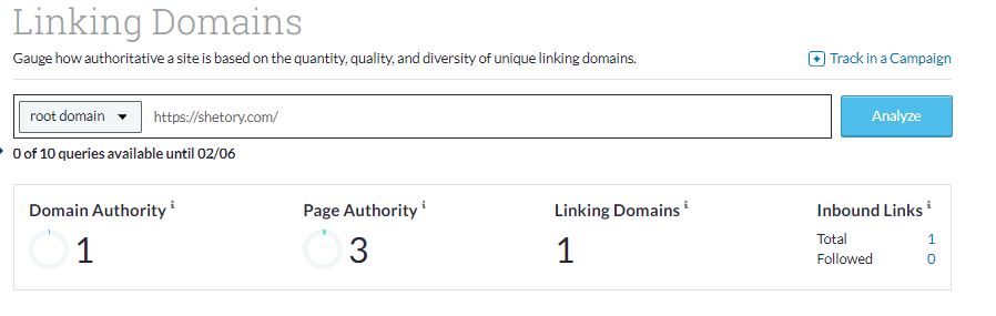 Shetory domain