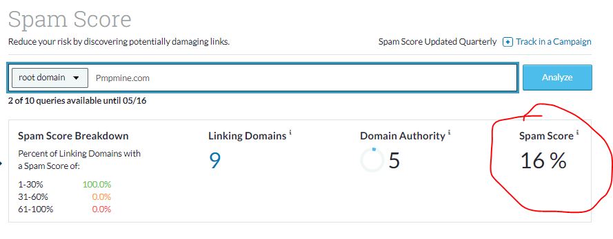 Pmpmine moz record