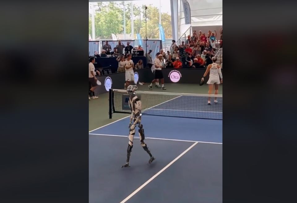 Norway Robot Playing Pickleball