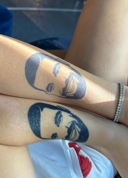 drake and baby mama tattoo